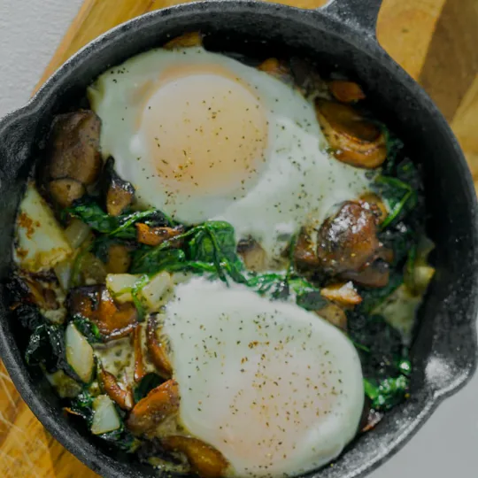 Shakshuka at Manan Bakery